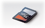 A 64 Gbyte SD-card typically stores more than a month of video.